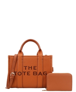 The Tote Bag For Women With Wallet DS-9116A BROWN